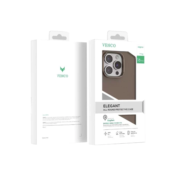 Venco İphone 16 Pro Jinta Magsafe Kapak - Siyah - Resim 2