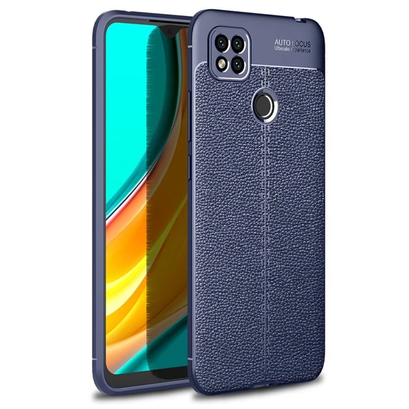 Xiaomi Redmi 9C Kılıf Auto Focus Kapak - Lacivert ürün görseli 1