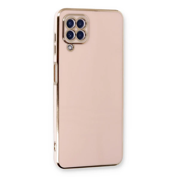 Samsung Galaxy A22 Kılıf Volet Silikon - Pembe ürün görseli 1