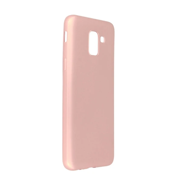 Samsung Galaxy J6 Kılıf First Silikon - Rose Gold ürün görseli 1
