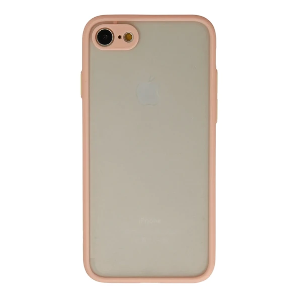 İphone 7 Kılıf Montreal Silikon Kapak - Pembe ürün görseli 1