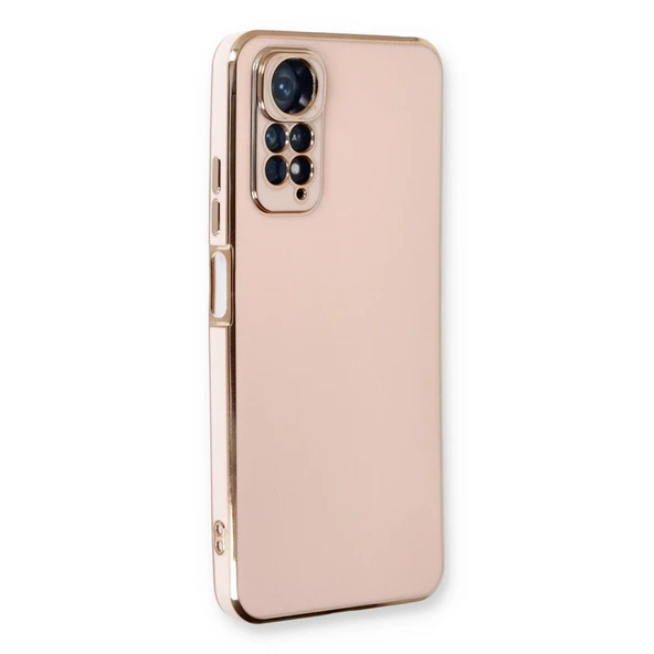 Xiaomi Redmi Note 11 Kılıf Volet Silikon - Pembe ürün görseli 1