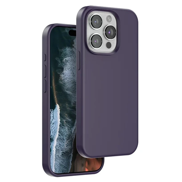 Venco İphone 14 Pro Home Magsafe Kapak - Derin Mor ürün görseli 1