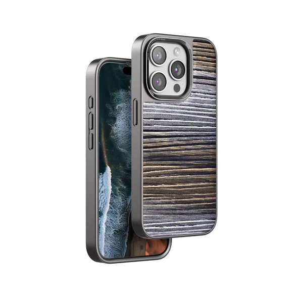 Venco İphone 14 Pro Wave Kapak - Sarı ürün görseli 1