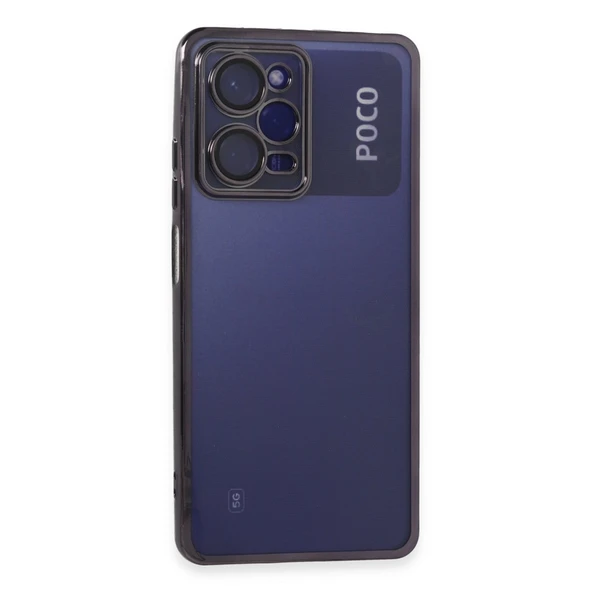 Xiaomi Poco X5 Pro 5G Kılıf Razer Lensli Silikon - Mor ürün görseli 1