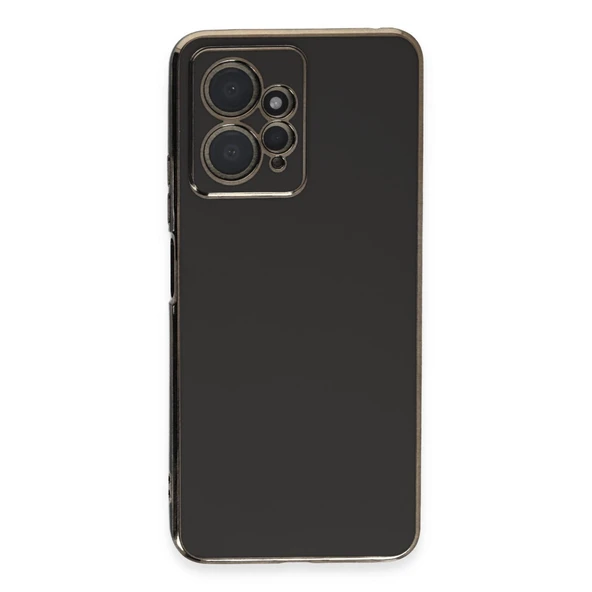 Xiaomi Redmi Note 12 4G Kılıf Volet Silikon - Siyah ürün görseli 1