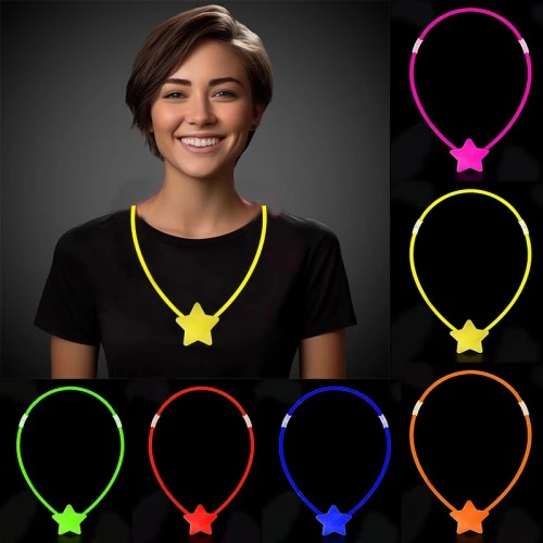 Glow Stick Yıldız Kolye ürün görseli 1