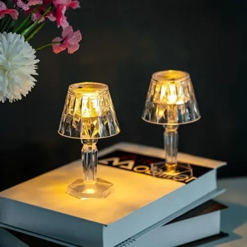 Dekoratif Pilli Led Masa Lambası 12'Li ürün görseli 1