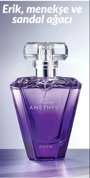 Avon Rare Amethyst Kadın Parfüm Edp 50 ml - Resim 2