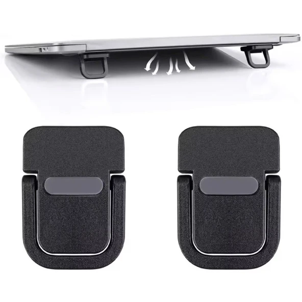 Katlanabilir Mini Laptop ve Tablet Yükseltici (2’li Set) ürün görseli 1