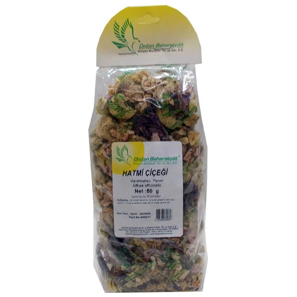Doğal Hatmi Çiceği, Gül Hatmi 50 Gr Paket ürün görseli 1