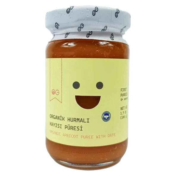 Nessiworld OG Natural Organik Hurmalı Kayısı Püresi 105 Gr ürün görseli 1