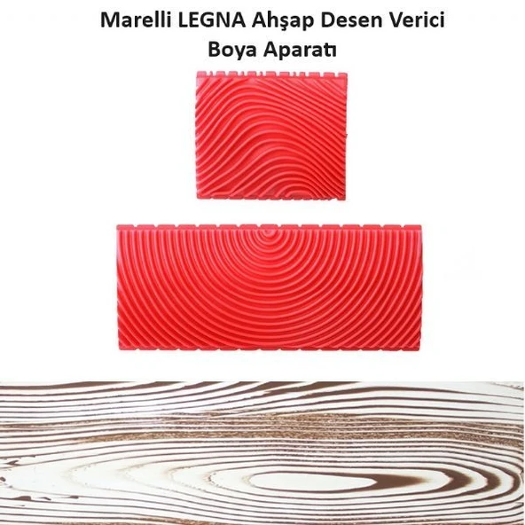 Marelli Legna Ahşap Deseni Verici Aparat 2 Parça ürün görseli 1