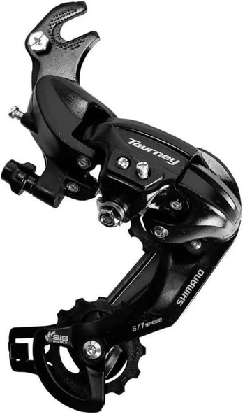 Shimano Arka Vites Aktarıcı Tourney RD-TY300 6-7S Kulaklı Mekanizma Siyah ürün görseli 1