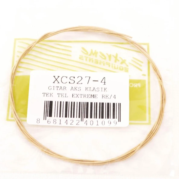 Gitar Klasik 4. TEK Teli Extreme XCS274 - Resim 2