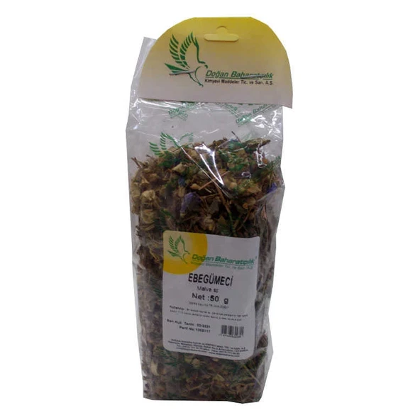 Ebegümeci Otu Doğal 50 Gr Paket ürün görseli 1