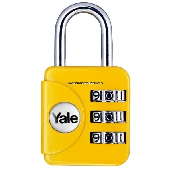 Yale geniş tip mini şifreli asma kilit ürün görseli 1