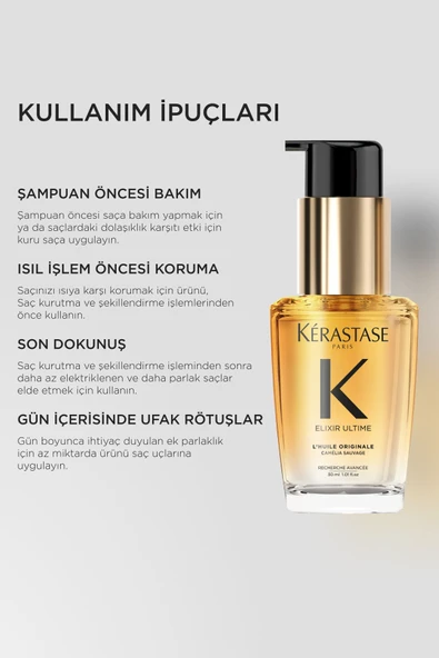Elixir Ultime Saç Bakım Yağı 30 ml - Resim 7