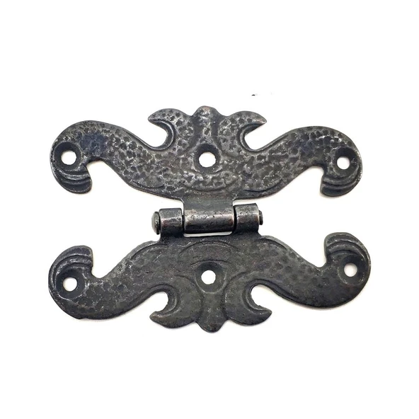 Antika Tarz Dekoratif Pirinç Menteşe - 63x45 mm, Oksit ürün görseli 1