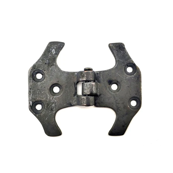 Antika Tarz Dekoratif Pirinç Fit Menteşe - 67 mm, Oksit ürün görseli 1