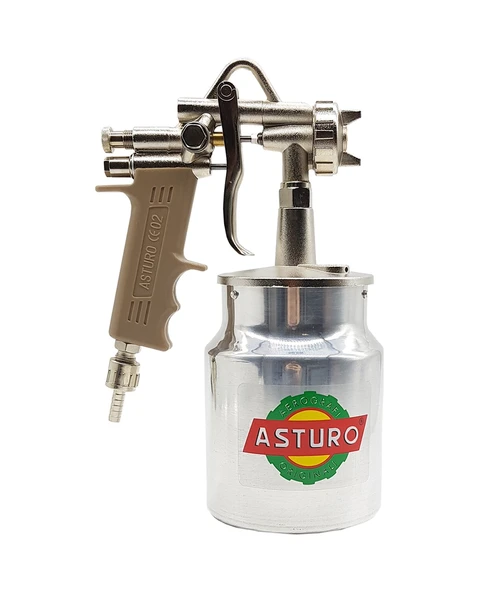 Asturo Boya Tabancası Alttan Depolu 2.2Mm ürün görseli 1