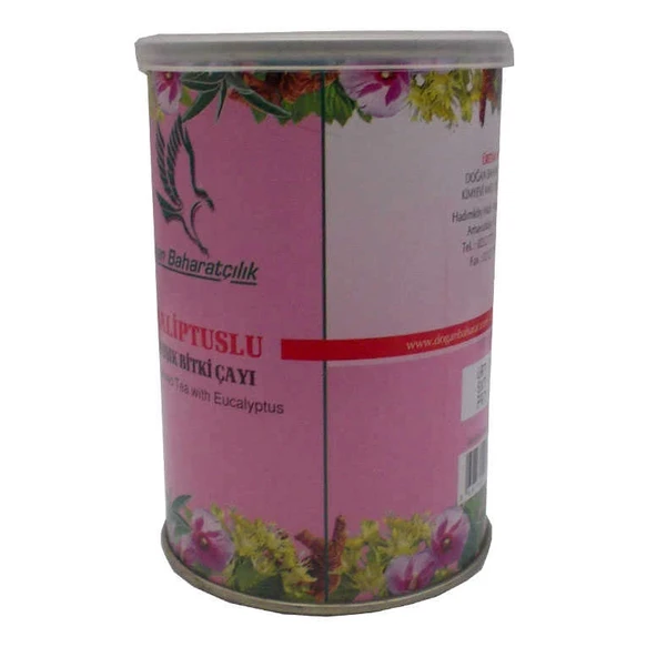 Okaliptuslu Karışık Bitkisel Çay 100 Gr Teneke Kutu - Resim 2