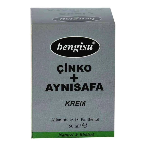 Aynısafa + Çinko Bitkisel Krem Allantoin ve D- Panthenol 50 ML - Resim 2