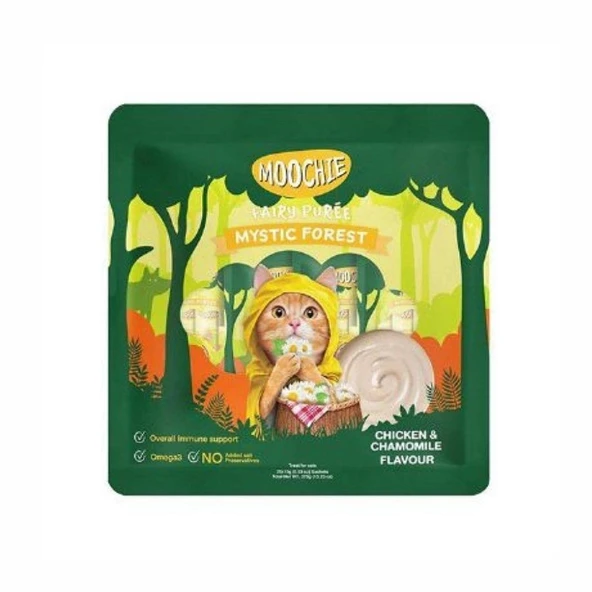 Moochie Sıvı Kedi Ödülü Tavuk-Papatya 25x15 Gr ürün görseli 1