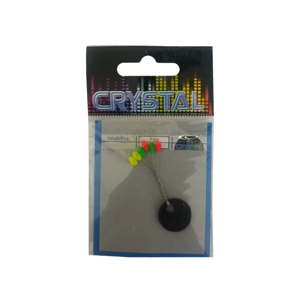 Crystal Renkli Kauçuk Stopper M (6'lı) - Resim 2