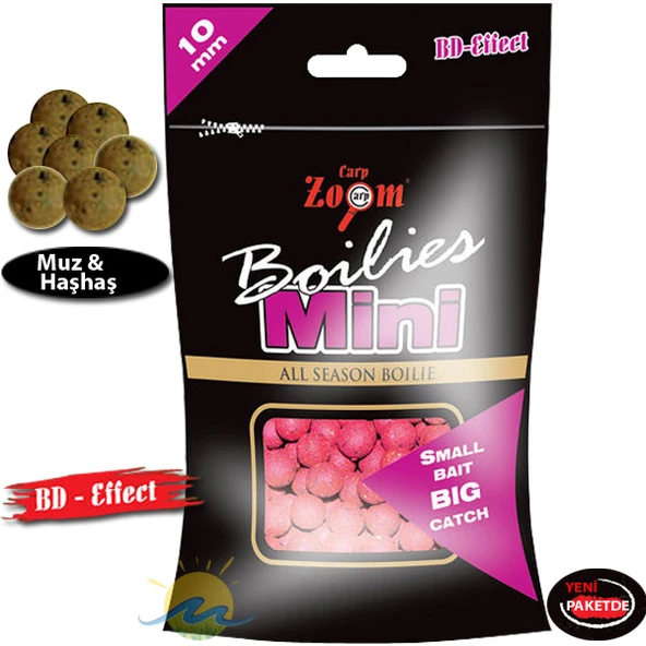 CZ 2318 Mini Boilies 10 mm Muz & Haşhaş ürün görseli 1