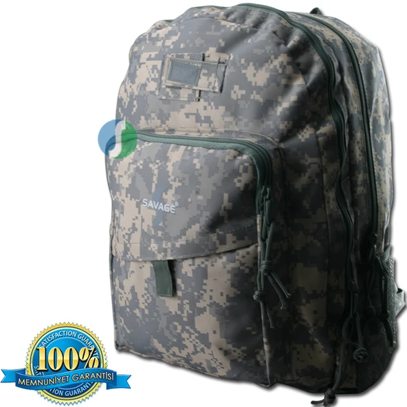 Savage Ventura 30LT. Gri Dijital Kamuflaj Sırt Çantası (HH04021) ürün görseli 1