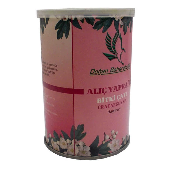 Alıç Yaprağı Doğal Teneke Kutu 100 Gr - Resim 3
