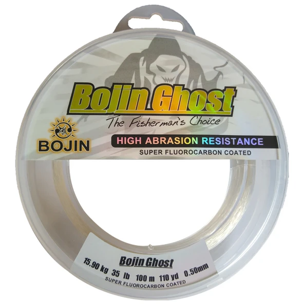 Bojin Ghost Fluorocarbon Misina 100 mt 0.20 mm ürün görseli 1