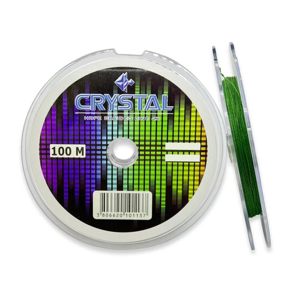 Crystal HDPE Nano İpek Misina 4 Kat 0.30 mm 100 mt ürün görseli 1