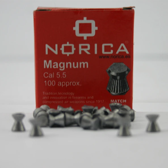 Norica Magnum 5.5 mm Havalı Saçma (100lü) ürün görseli 1