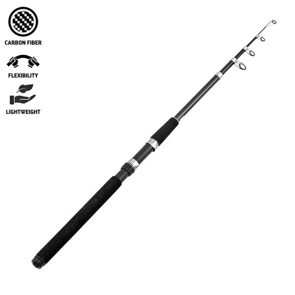 Teleskopik Karbon Spin LRF Olta Kamışı - Zeus - 270cm 5/25 GR ürün görseli 1