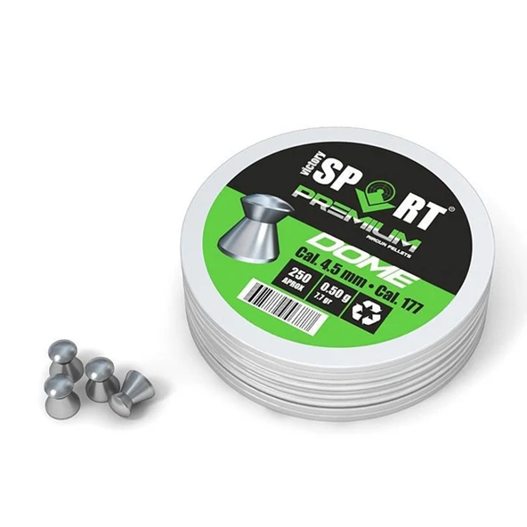Sport Premium Dome Havalı Saçma 4.5 mm (250li) ürün görseli 1