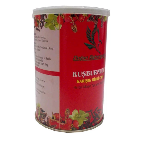 Kuşburnulu Karışık Bitkisel Çay 100 Gr Teneke Kutu - Resim 2