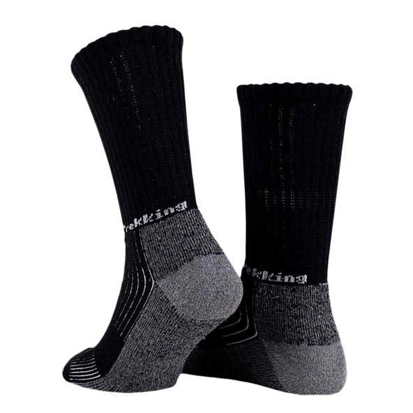Termal Çorap - Trekking - Thermoform - Siyah - Resim 2