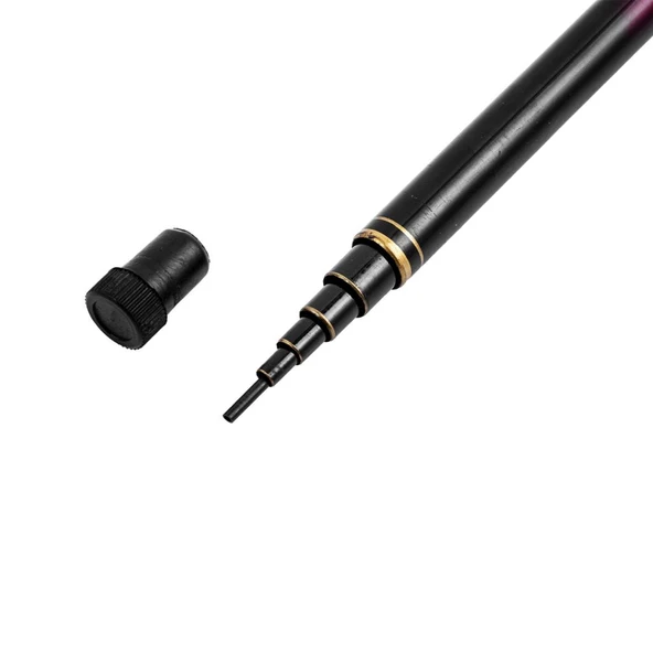 Teleskopik Mini Göl Kamışı - Super World - 360 cm - Resim 5