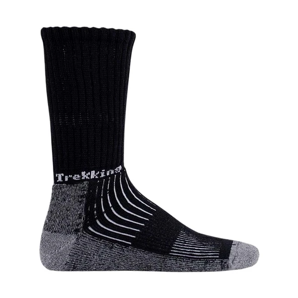 Termal Çorap - Trekking - Thermoform - Siyah - Resim 5
