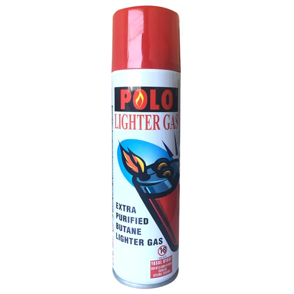 Polo Çakmak Gazı Tüpü 270 ml. 5'li ürün görseli 1