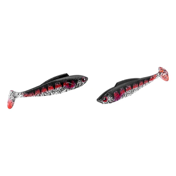 Silikon Balık - 4,5g 85mm - Fishack PredatorX - UV Boyalı - Spark - Resim 2
