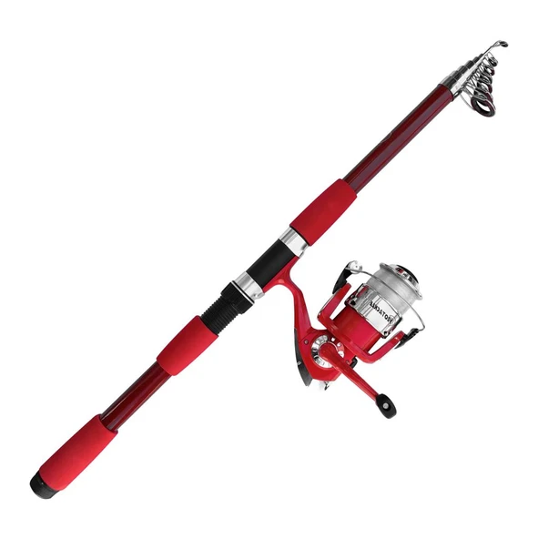 Protackle Combo Kamış Makine Set 2.40 mt Kırmızı ürün görseli 1