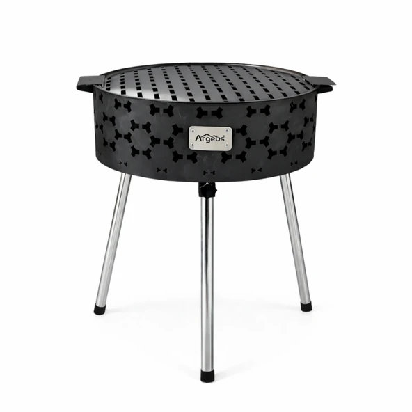Taşınabilir Kömür Barbekü Mangal - Orta - 40cm*13cm*60cm ürün görseli 1