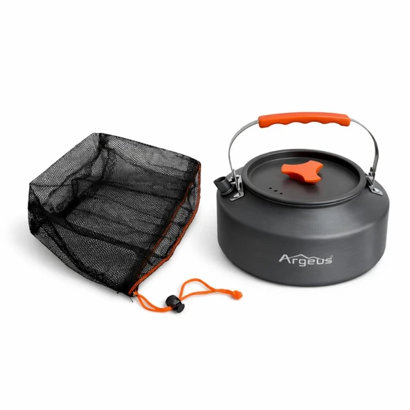 Kamp Çaydanlığı - Alüminyum - Argeus - VM-302 - Resim 4