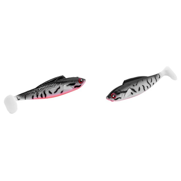 Silikon Balık - 4,5g 85mm - Fishack PredatorX - UV Boyalı - Dash - Resim 2