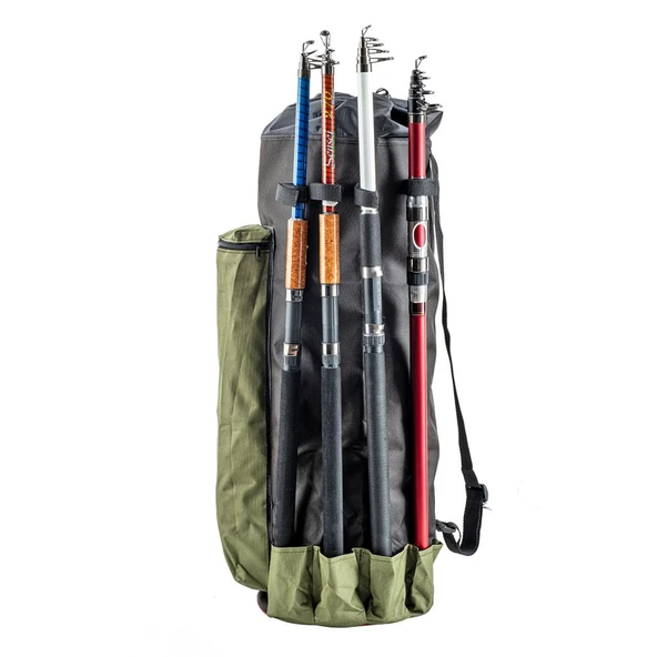 Euro Fish Kamış Çantası Boru Tipi Haki-Siyah 80 cm (38006) ürün görseli 1