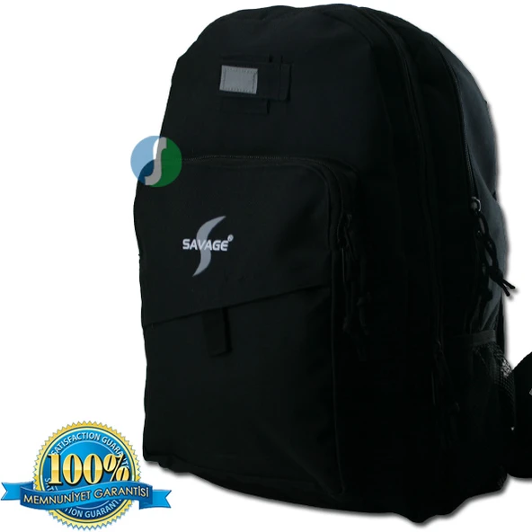Savage Ventura 30LT. Siyah Sırt Çantası (HH04021) ürün görseli 1