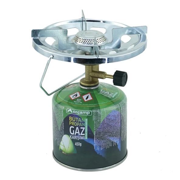 K-500-450 Vidalı Kamp Ocağı + 450 gr Kartuş ürün görseli 1